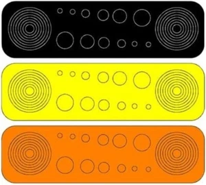Speciality Archery Circles & Dots (Yellow) 36 Circles and 42 dots,Compound - Picture 1 of 1