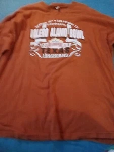 Texas Longhorns Valero Alamo Bowl Size XL Long Sleeve Shirt - Picture 1 of 7