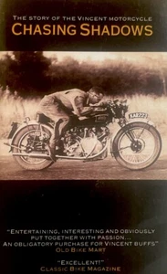 Chasing Shadows The Story of The Vincent Motorcycle VHS Video - Picture 1 of 2