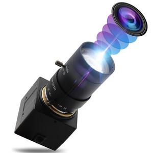 5MP 2592X1944 Security USB Surveillance Cameras 5-50mm Varifocal Lens Web Camera