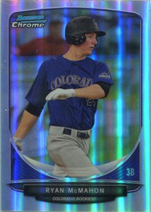 Bowman Chrome Baseball 2013 Base Refractor Parallel Card BDPP31 Ryan McMahon