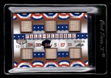 2021 Leaf Lumber Fall Classic FC09 Ramirez Varitek Ortiz Pujols Rolen Walker /25