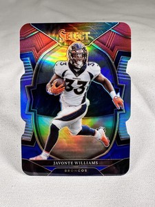 2022 Select Red Blue Die Cut Concourse Prizm 24