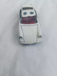 1980 Vintage Corgi Juniors Porsche 911 Carrera bianco 1,64 pressofusione rara polizia - Foto 1 di 8