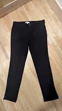 Emerson Fry Black Dress Pants, Front Seam, Side Zip, Cropped - Size 2, Small