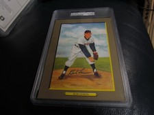 Bob Lemon AUTOGRAPHED Great moments No.67 Perez Steel Photo PSA 