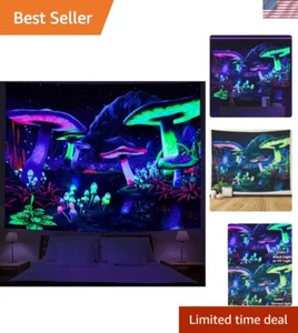 Lightweight Blacklight Galaxy Tapestry - 59.1" x 78.7" for Indoor Aesthetics - Picture 1 of 8