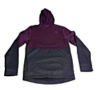 Puma Qwick Dry Hoodie Size M (38-40) With Pockets Purple & Black Long Sleeve