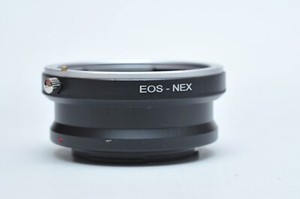 Lens adapter for Canon EOS EF mount lens to Sony E mount NEX