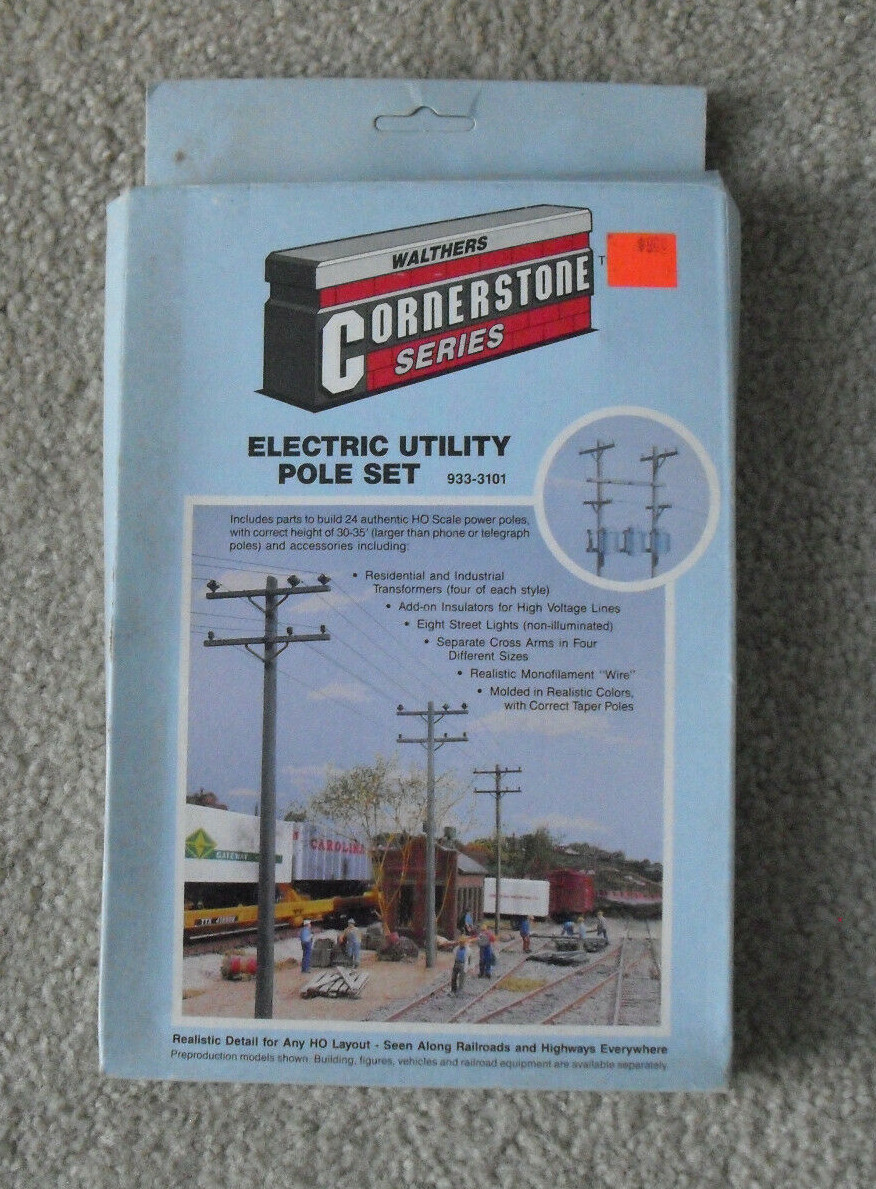 Walthers 933-3723 HO Large Wall & Windows Modular Kit 616374033454 - Foto 12