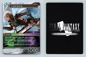 Lightning #13-116C Final Fantasy Opus XIII Crystal Radiance 2021 Common TCG - Picture 1 of 1