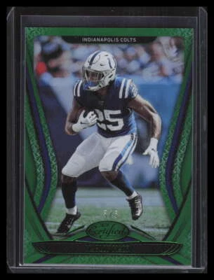 2020 Certified Mirror Green 29 Marlon Mack 3/5 - Image 1 of 2