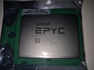 Unlocked Amd epyc 7502P 32 cores 64 threads 3,35ghz sp3 180w CPU processor - Afbeelding 1 van 1