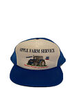 Vintage 80’s Apple Farm Service Tractor Styled SnapBack Trucker Hat