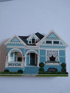 Shelia's Collectable Houses "Pastel Blue Lady" Slainas, California 1999 - Picture 1 of 4