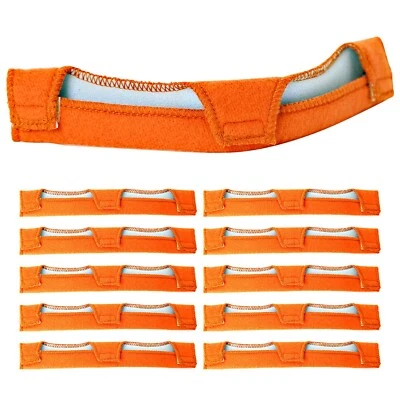 AOLAMEGS 10 Packs Hard Hat Sweatband Cotton Helmet Liner Accessories Washable Sweat Bands