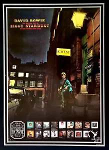 Póster Toshiba-EMI" de David Bowie ~ Ziggy Stardust ~ Original 14 3/8"x 20 3/8 - Imagen 1 de 5