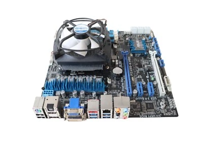 1x ASUS P8H77-M PRO +AMD A10-6700 + 16 GB RAM  Mainboard - Bild 1 von 4