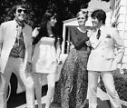 SONNY AND CHER - MUSIC PHOTO #E-11 - WITH TWIGGY