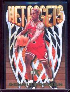 1996-97 Skybox E-X2000 Net Assets Dennis Rodman #17 HOF Chicago Bulls NM-MT - Picture 1 of 2