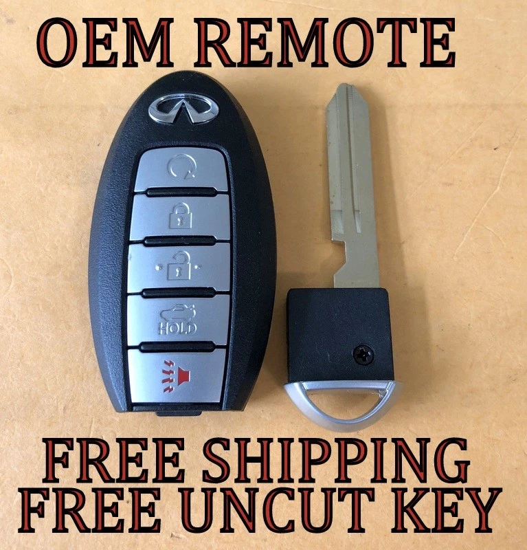 Mando a distancia inteligente de proximidad sin llave 285E3-4Hk0A OEM 2016-2020 INFINITI Q50 Q60 Foto 1 de 4