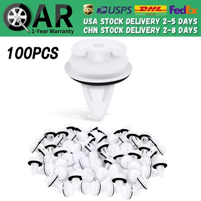 100X Clips de panel de puerta para BMW 325i 325Ci 330i 525i 530i 328i 318is 528i 740i Foto 1 de 4