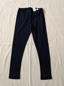 NWT The Children's Place Girls Navy Leggings Sz XL 14 - Picture 1 of 2