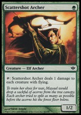 1x SCATTERSHOT ARCHER - elf - Conflux - MTG - Magic the Gathering