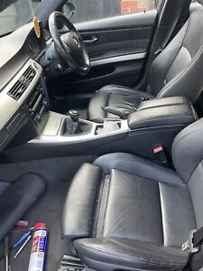 BMW e91 3 series Touring Black Leather M-Sport seats