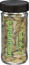Spicely Organic Cardamom Pods Green Whole 1.20 Ounce Jar Certified Gluten