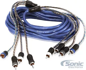Câble d'interconnexion audio NVX XIV46 6 m (19,69 pi) 4 canaux série V RCA - Photo 1 sur 4