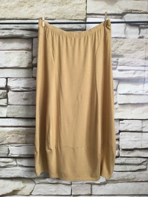 cocon.commerz PRIVATSACHEN ZARTWIDDER Tulpenrock aus PFLANZSTRICK in gelb Gr. 2 - Bild 1 von 4