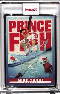 2021 Topps Project 70 #290 - Mike Trout by QUICCS - P70 AP SILVER FRAME 50/51 - Bild 1 von 2
