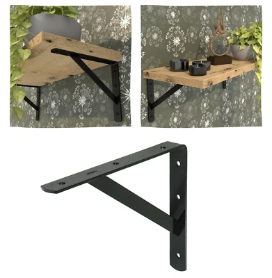 Stabile Eckregalhalterung, Regalträger, Wandregalhalterung, Regalhalterung - Bild 1 von 4