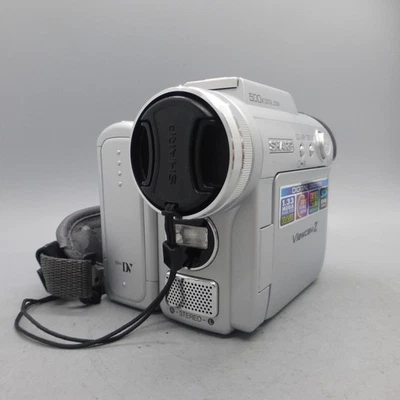 Sharp VL-Z8H Handheld MiniDV Camcorder Silver Tested - Image 1 of 4