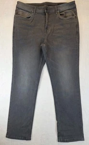 Jeans uomo The Perfect Jean NYC slim spesso denim elasticizzato 36x32 grigio nero - Foto 1 di 10