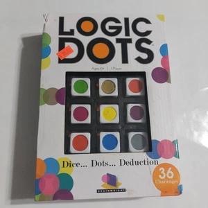 Brainwright Logic Dots Dados Dots Juego de Deducción 36 Desafíos - Imagen 1 de 12