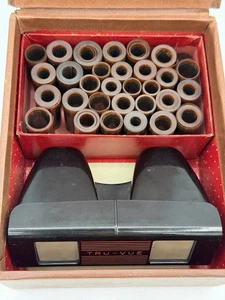 TRU-VUE 3D LIBRARY Case Box w/12 strips variety & Viewer NICE (#15) - Picture 1 of 15