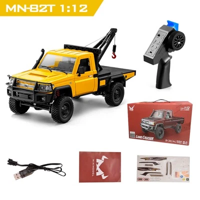 MN MODEL MN82T RC Pickup Car 1/12 Miniature Crane Crawler Vehicle 4WD Truck - Image 1 of 4