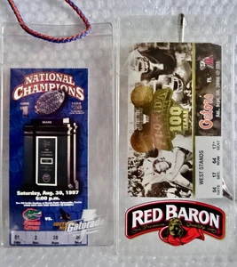 fOOTBALL TICKET FLORIDA GATORS SO MISS 1997 GAME 1 100 YRS ALABAMA 2006 neocurio - Picture 1 of 5