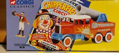Corgi 17801 Scammell Constructer mit Figuren Chipperfields Circus 1/50 OVP - Bild 1 von 4