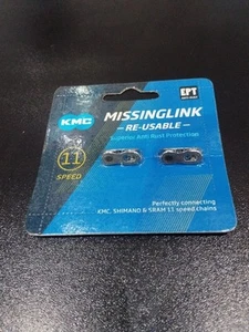 Cadena bicicleta KMC MissingLinks 11R Silver 2 Pr (reutilizable) - Imagen 1 de 2