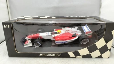 【Mini Car】 MINICHAMPS 1/18 scale Toyota F1 2005 used from Japan Good product - Image 1 of 4