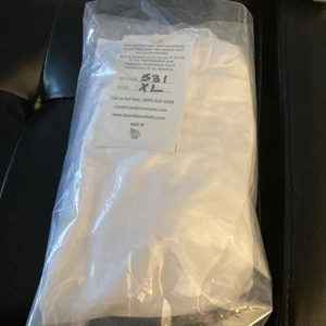 Estilos de cinta azul vestido blanco estilo drapeado #531 talla XLNnuevo en paquete - Imagen 1 de 3