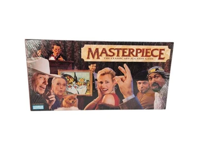 Masterpiece The Classic Art Auction Game 1996 Edition Vintage Board Game SEALED - Image 1 of 4