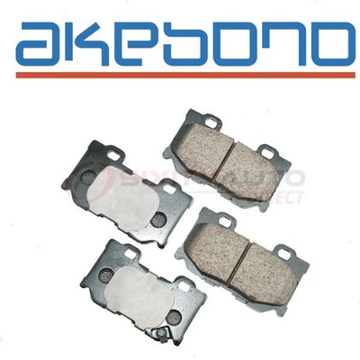 Akebono Pro-ACT Rear Disc Brake Pad Set for 2014-2015 Infiniti Q50 - Braking nx Foto 1 de 4