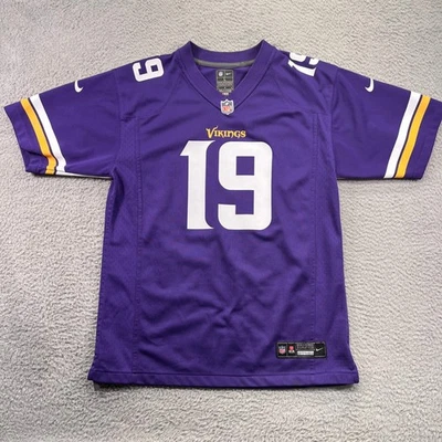 明尼苏达维京人队亚当·泰伦耐克球衣女式大号NFL工程足球 — 第 1/4 张图片