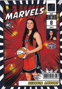 2025 Panini Donruss WNBA - Net Marvels  #17 Georgia Amoore  R/C-WASHINGTON - Picture 1 of 2