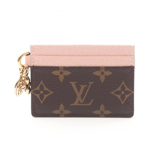 LOUIS VUITTON（LV） LOUIS VUITTON Porte Cartes LV Charm Card Case M82739 Monogram Rosa Usato Do