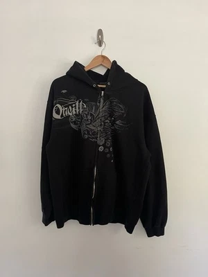 Sudadera con Capucha Suelta Negra Grunge Cremallera Vintage Y2K O’Neill L Foto 1 de 4